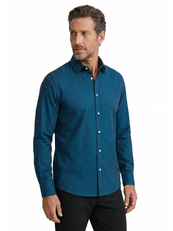 Pako Lorente Pako Lorente Koszula P26WF-1X-013 Granatowy Slim Fit
