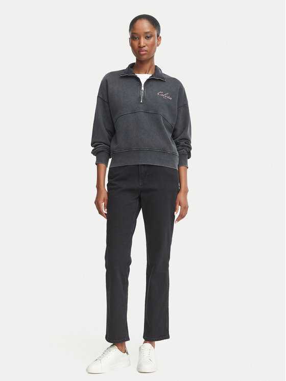 Calvin Klein Jeans Calvin Klein Jeans Džemperis LV047H239G Juoda Regular Fit