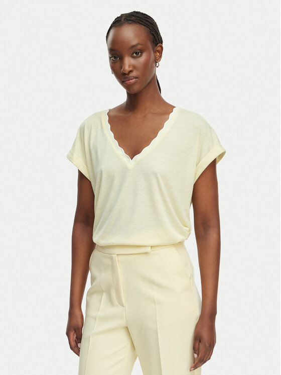 Morgan Morgan Bluza 261-DIANA Rumena Regular Fit