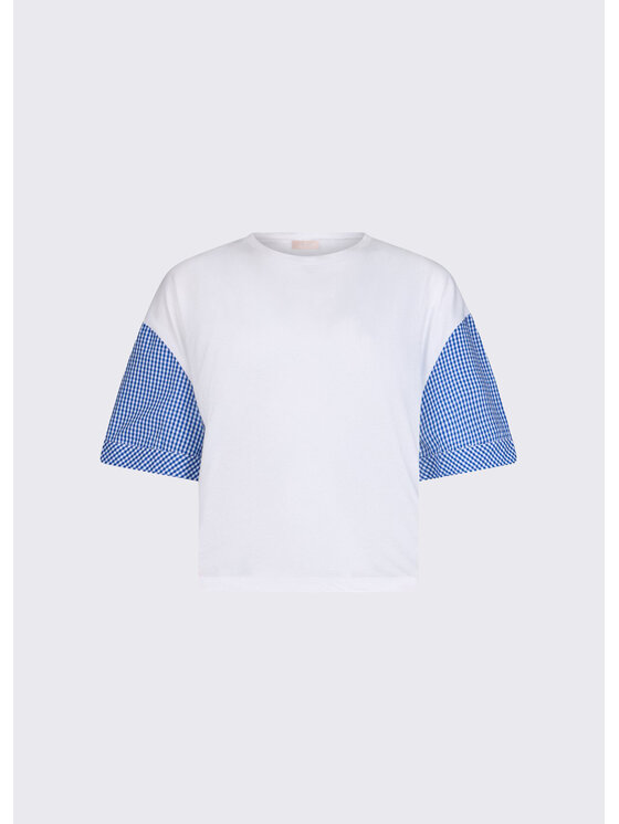 Liu Jo Liu Jo T-shirt WA6202JS904P9326 Bianco Regular Fit