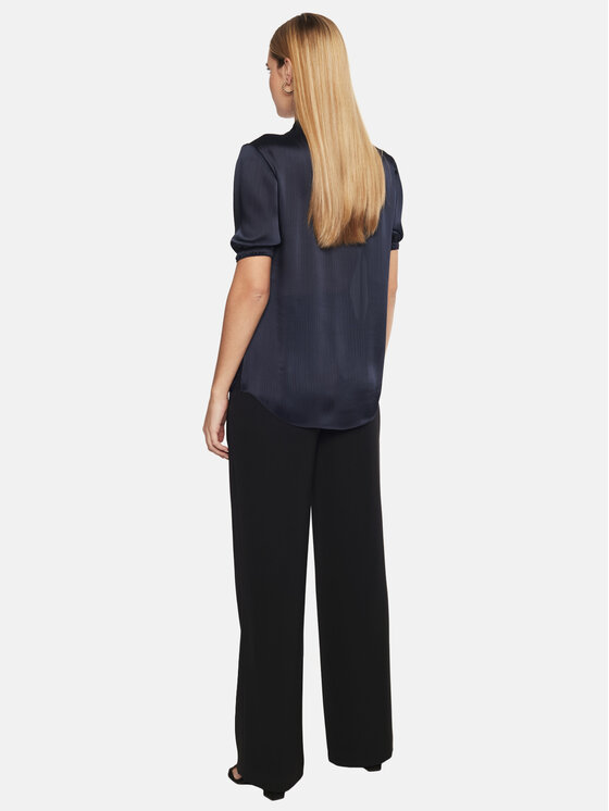 L’AF L’AF Bluzka Zorin Granatowy Regular Fit