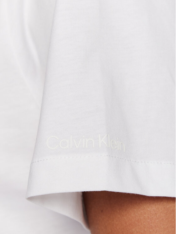 Calvin Klein Calvin Klein T-Shirt Smooth K20K205338 Biały Regular Fit