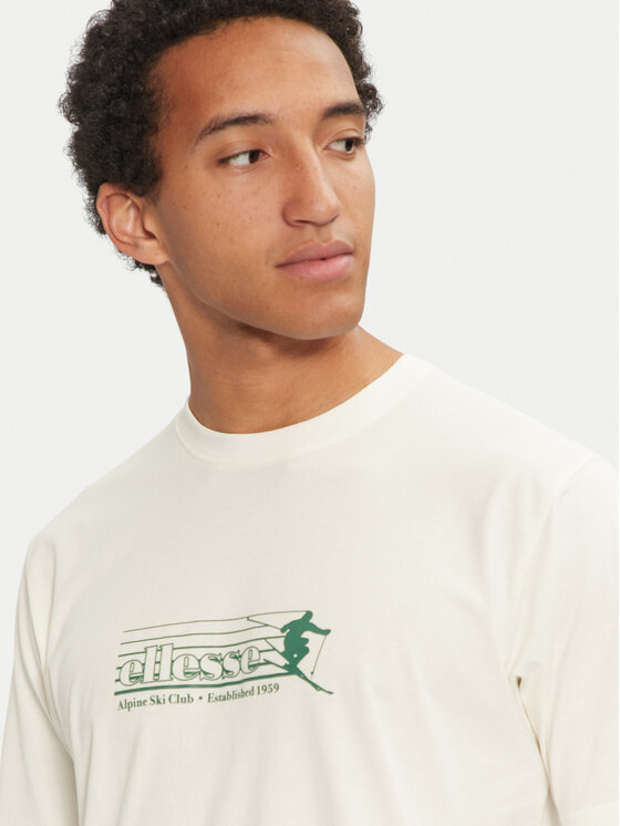 Ellesse Ellesse T-Shirt Winteros SHX20962 Biały Regular Fit