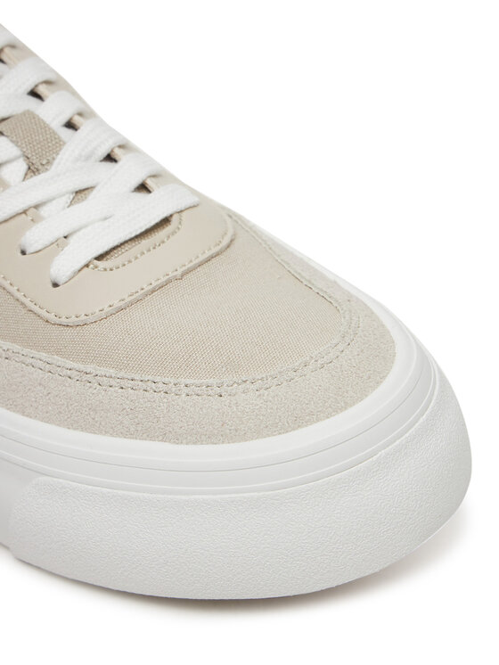 Calvin Klein Jeans Calvin Klein Jeans Laisvalaikio batai Vulc Flatform Low Cv Mix Mg YW0YW01770 Smėlio