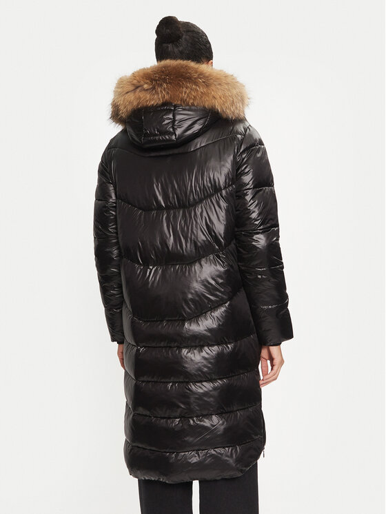 Frieda & Freddies Frieda & Freddies Télikabát 3847C Fekete Regular Fit