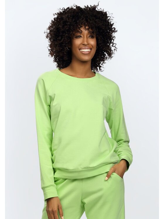 DKaren Sport DKaren Sport Bluza Wenezja Zielony Slim Fit
