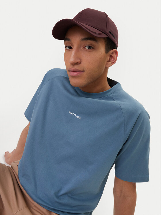 Nautica Nautica T-Shirt NCC04498 Niebieski Regular Fit