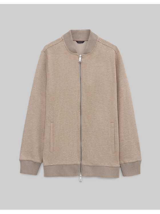 Borgio Borgio Bluza Fumone_bz Beżowy Regular Fit