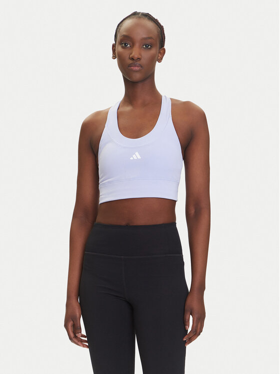 Sport melltartó adidas, Méret: XSCD, Lila, Run Pocket JI5991