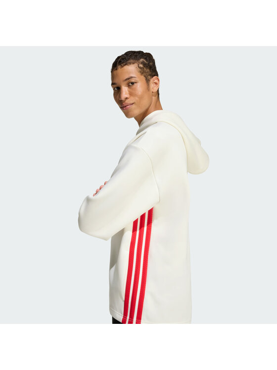 adidas adidas Bluza 161891 Biały Loose Fit