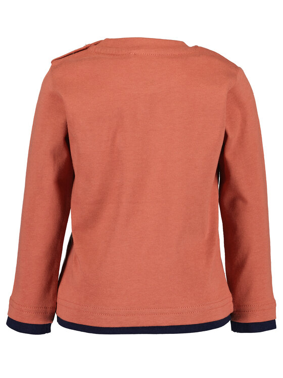 Blue Seven Blue Seven Bluza 977609 Oranžna Regular Fit
