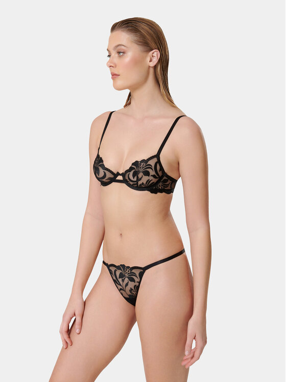 Bluebella Bluebella Στρίνγκ Leonora 42206 Μαύρο