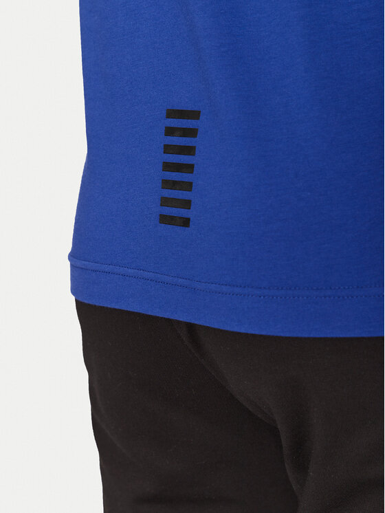 EA7 Emporio Armani EA7 Emporio Armani Polokošile 8NPF14 PJVQZ UA031 Modrá Regular Fit
