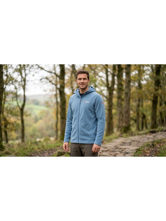 Geographical Norway Geographical Norway Polar WZ3337H/GN-PETROL Niebieski Reglan Fit