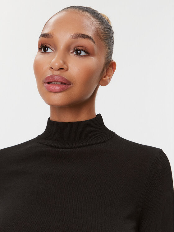 HUGO Hugo Rollkragenpullover Sedennian 50500811 Schwarz Regular Fit