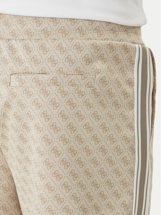 Guess Guess Sportske kratke hlače Z6GD12 K3220 Bež Regular Fit