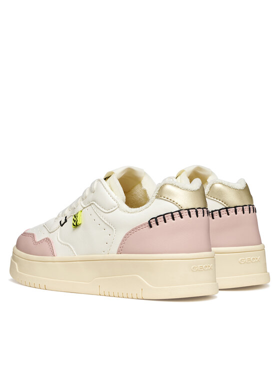 Geox Geox Sneakers J Lestrella Girl J56NLC 000BC C1Z8W D Bianco
