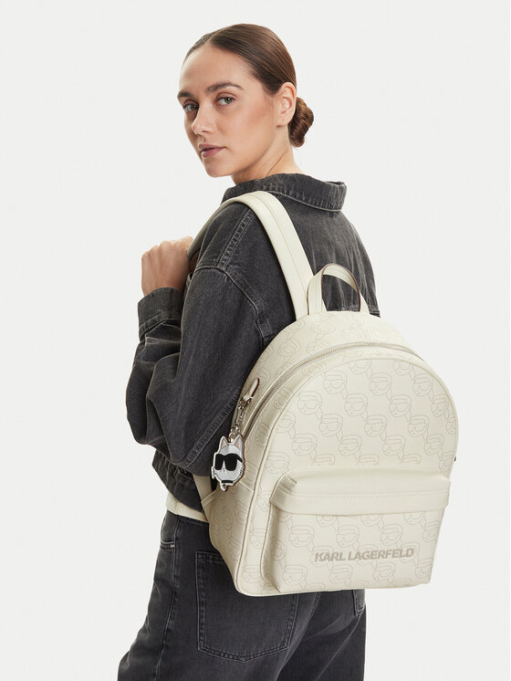 KARL LAGERFELD KARL LAGERFELD Nahrbtnik A1W30133 Écru