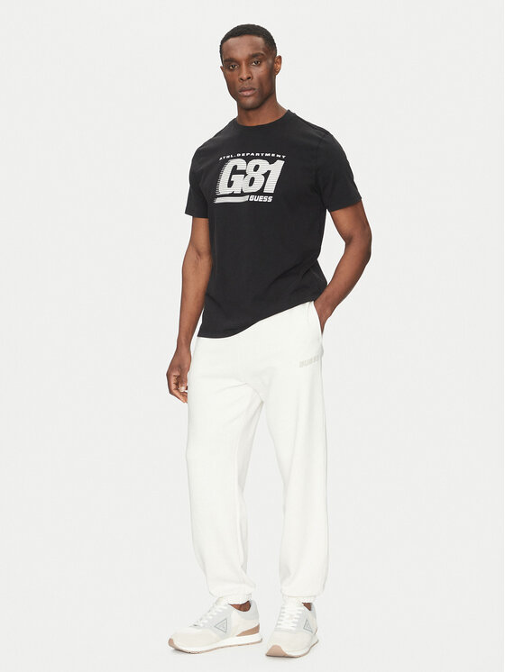 Guess Guess Marškinėliai Z5GI06 I3Z14 Juoda Regular Fit