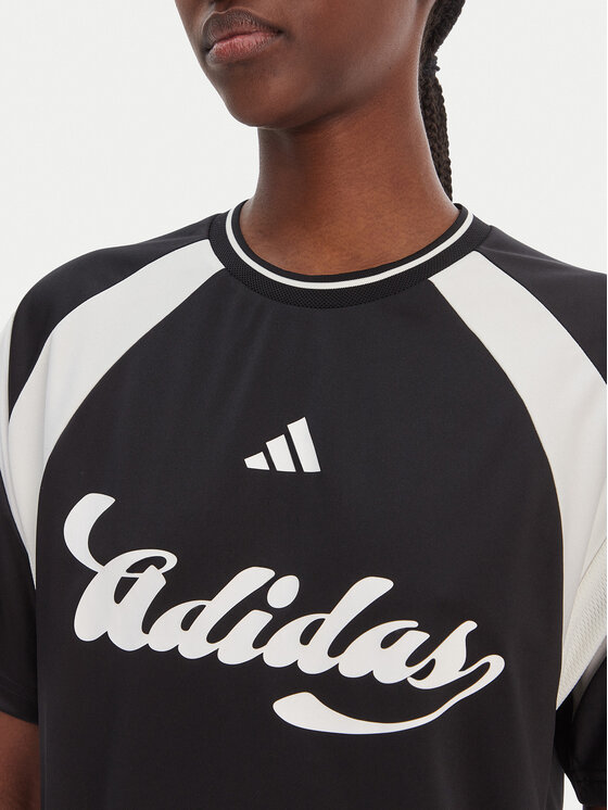 adidas adidas Тишърт House Of Tiro JY7623 Черен Regular Fit