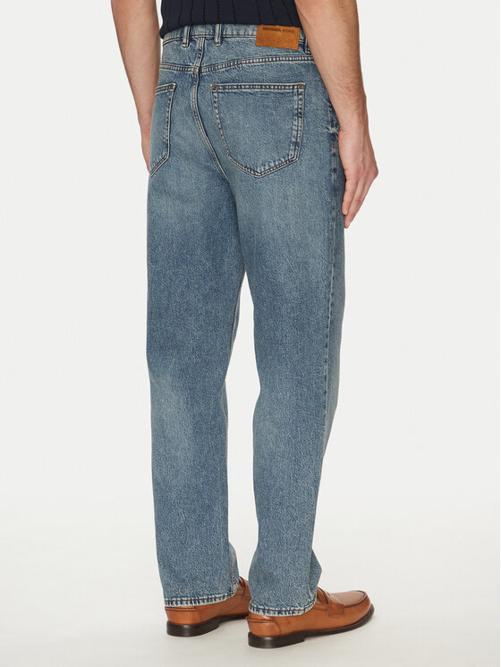 Michael Kors Michael Kors Jeansy CS5900KHP3 Niebieski Straight Fit