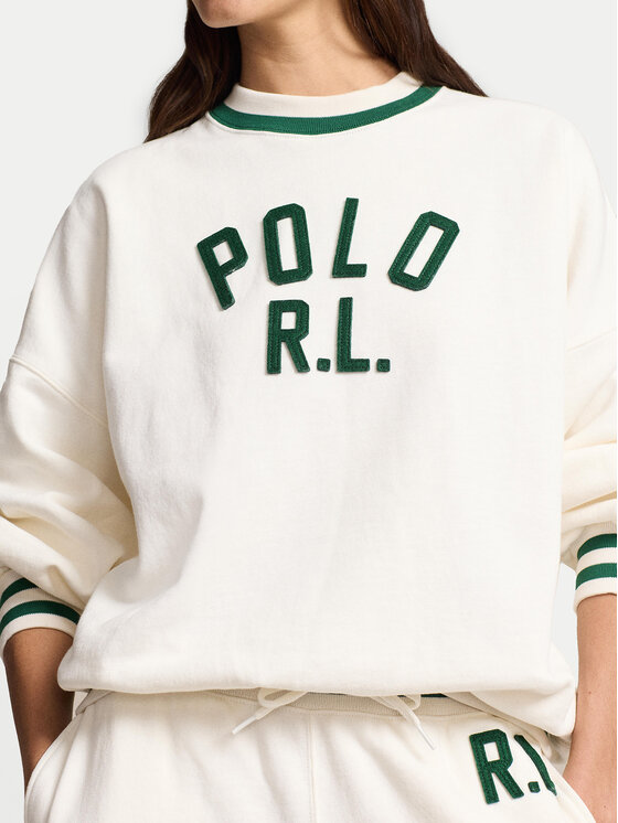 Polo Ralph Lauren Polo Ralph Lauren Суитшърт 211941211001 Екрю Relaxed Fit