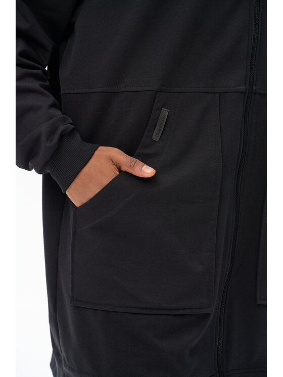blue shadow blue shadow Bluza Dozi Czarny Regular Fit