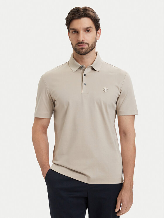 BOSS BOSS Tricou polo C-Parris 50555829 Bej Regular Fit