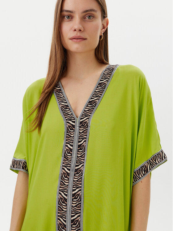 LOLA CASADEMUNT LOLA CASADEMUNT Tunika LS2516055 Zöld Relaxed Fit