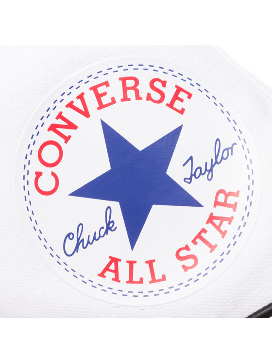 Converse Converse Sneakers aus Stoff CHUCK TAYLOR OVERSIZE LOGO C165696 Weiß