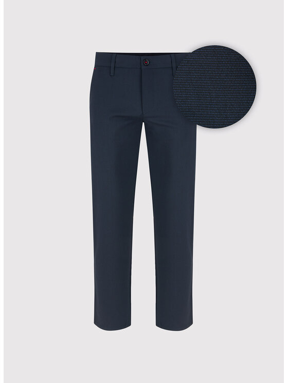 Pako Lorente Pako Lorente Spodnie materiałowe P25WF-WX-012 Granatowy Regular Fit