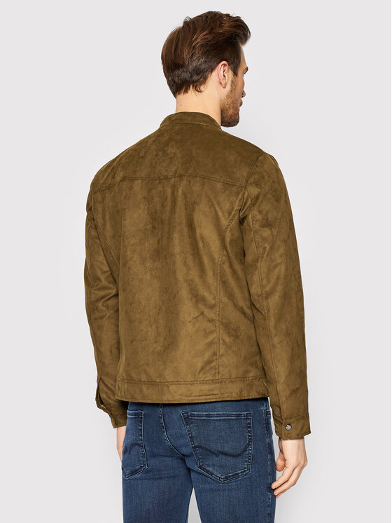 Only & Sons Only & Sons Kurtka z imitacji skóry Willow 22021446 Brązowy Regular Fit