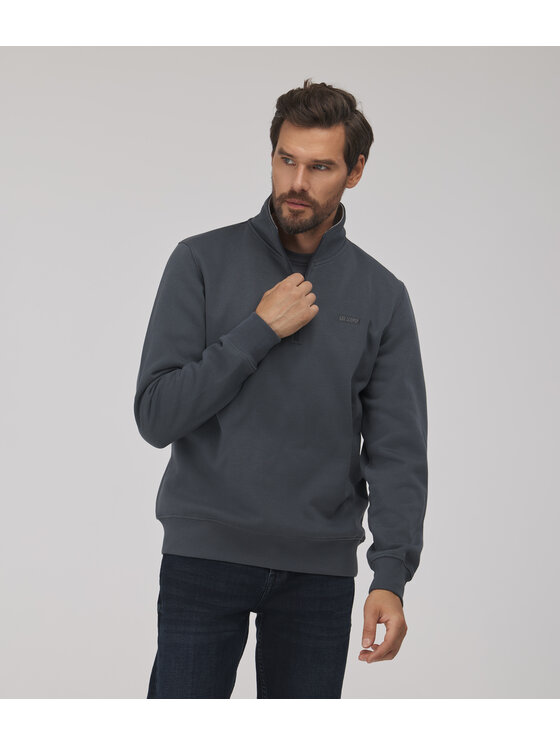 Lee Cooper Lee Cooper Bluza NOEL Szary ciemny Regular Fit