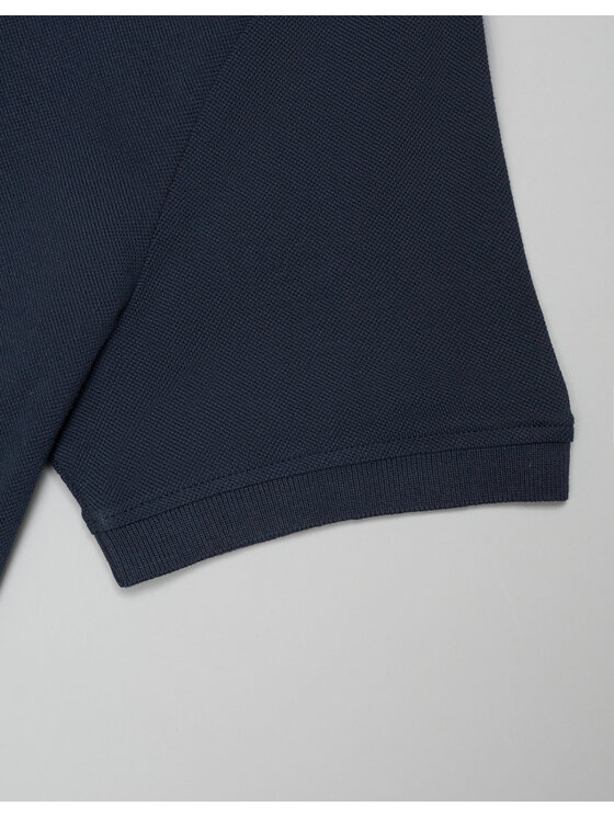 Borgio Borgio Polo stornara Granatowy Classic Fit