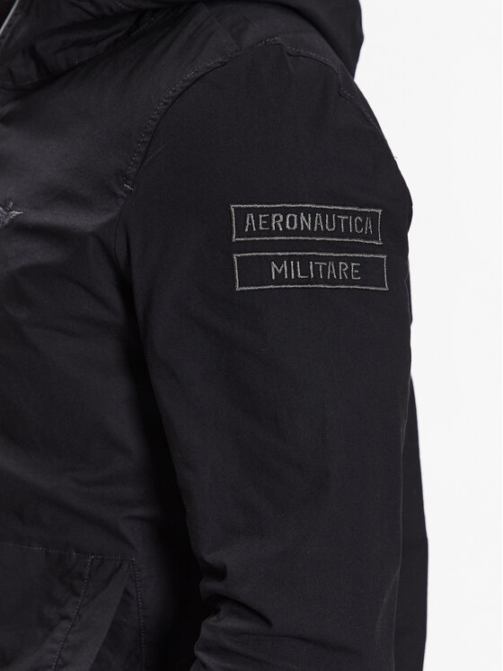 Aeronautica Militare Aeronautica Militare Giacca di transizione 231AB2054CT3065 Nero Regular Fit