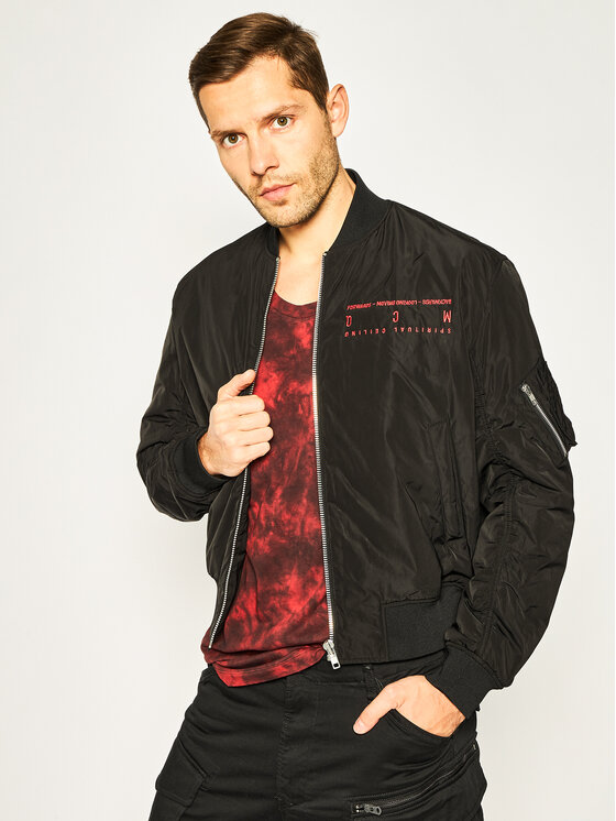 MCQ Alexander McQueen MCQ Alexander McQueen Bomber 547859 ROQ17 1000 Crna Regular Fit