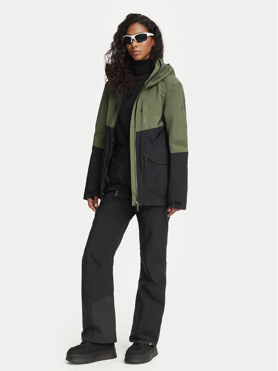 Roxy Roxy Smučarska jakna GORE-TEX Stretch Purelines Jk ERJTJ03506 Črna Regular Fit