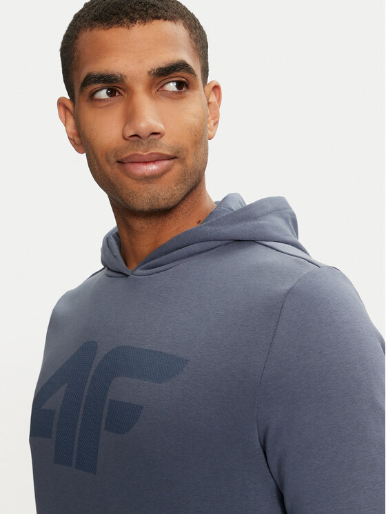 4F 4F Bluză 4FWMM00TSWSM1464 Albastru Regular Fit