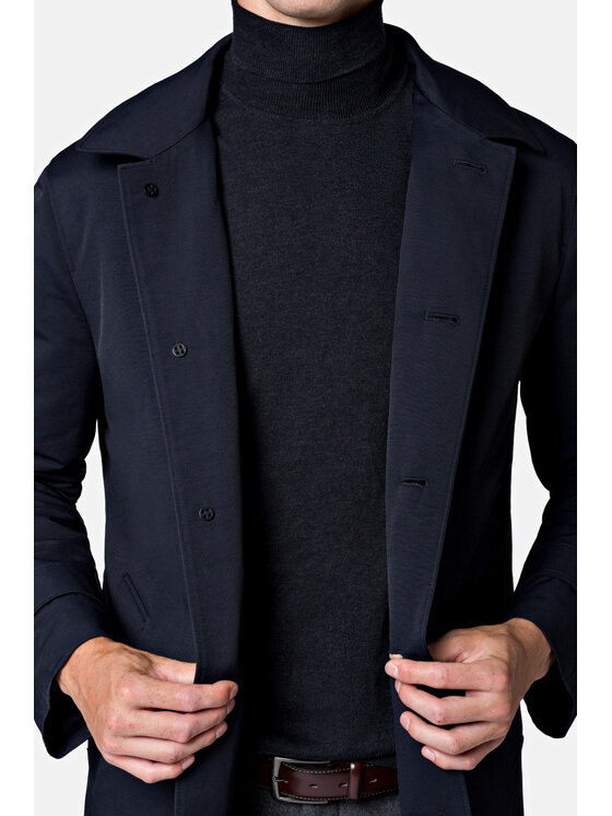 Lancerto Lancerto Kurtka przejściowa Kensington Granatowy Regular Fit
