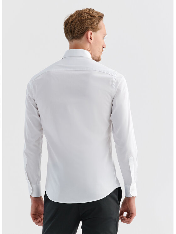 Pako Lorente Pako Lorente Koszula P000B-1X-002 Biały Slim Fit