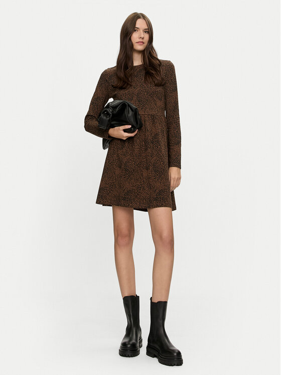Brave Soul Brave Soul Ежедневна рокля LDRJ-624SANDIE Черен Regular Fit