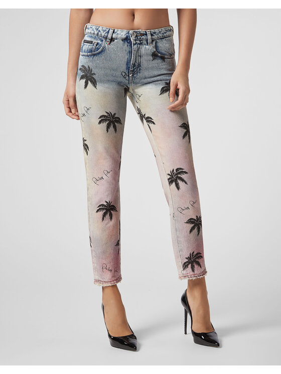 PHILIPP PLEIN PHILIPP PLEIN Jeansy 21807 Kolorowy