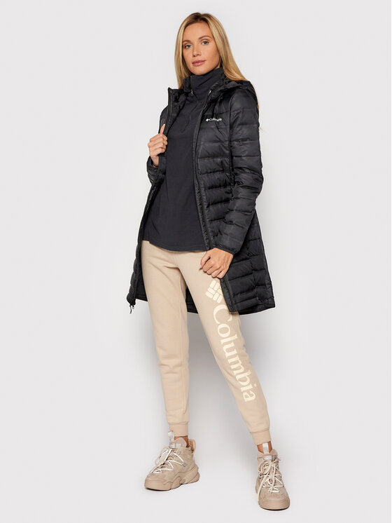 Columbia Columbia Пуховик Lake 22 1859672 Чорний Slim Fit