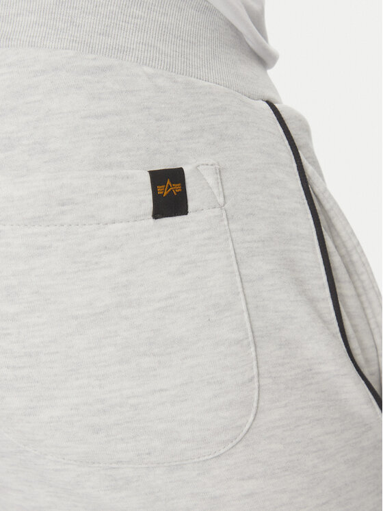 Alpha Industries Alpha Industries Παντελόνι φόρμας Small Logo 156374 Γκρι Regular Fit