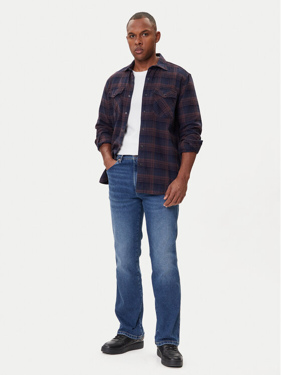 Wrangler Wrangler Jeansy Wrancher 112373028 Granatowy Slim Fit
