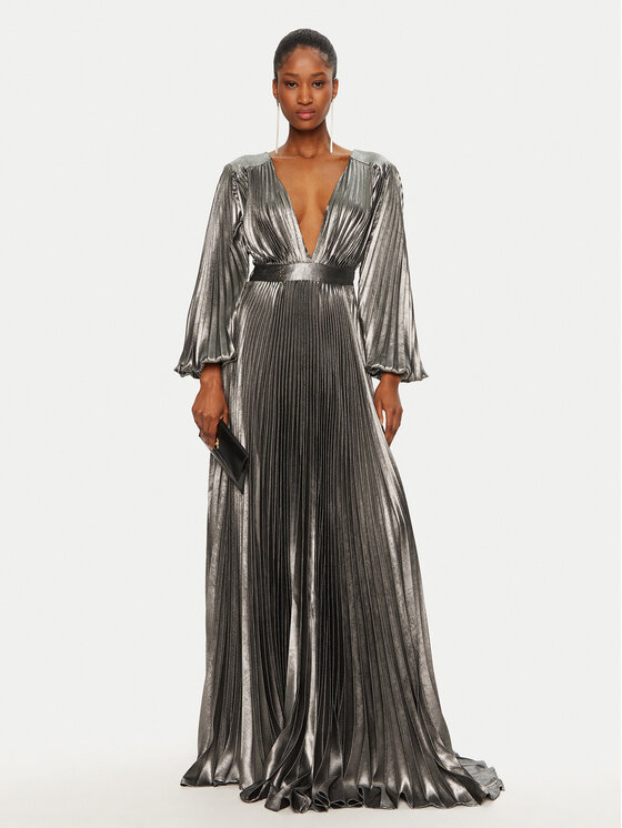 Babylon Babylon Estélyi ruha S00813 Ezüst Regular Fit