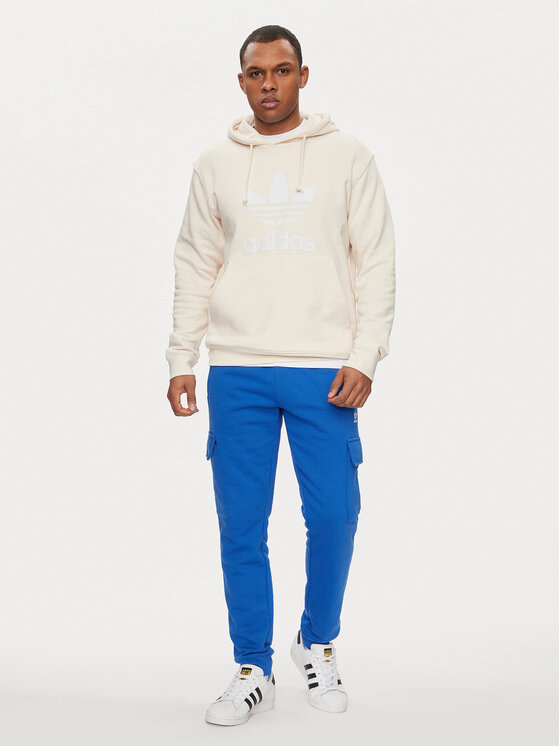 adidas adidas Felpa adicolor Classics Trefoil IM9408 Écru Regular Fit