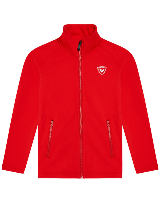 Rossignol Rossignol Bluza techniczna Full Zip RLIYL01 Czerwony Regular Fit