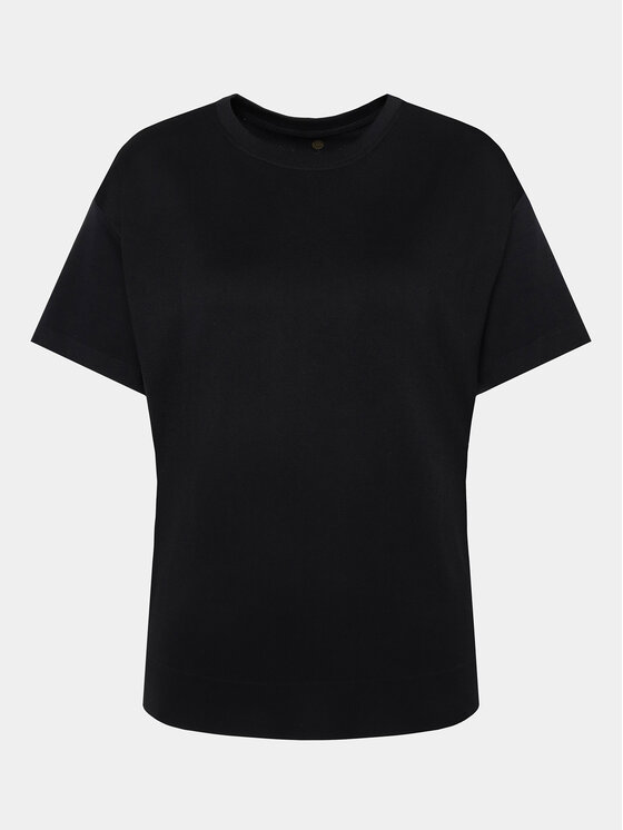 Athlecia Athlecia T-Shirt Laimeia W Oversize Seamless S/S Tee EA221282 Schwarz Regular Fit