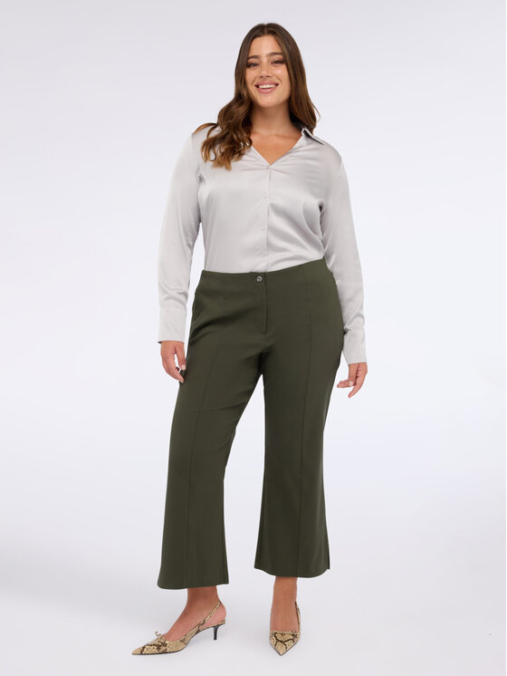 Fiorella Rubino Fiorella Rubino Koszula 5054T001392N003 Szary Regular Fit